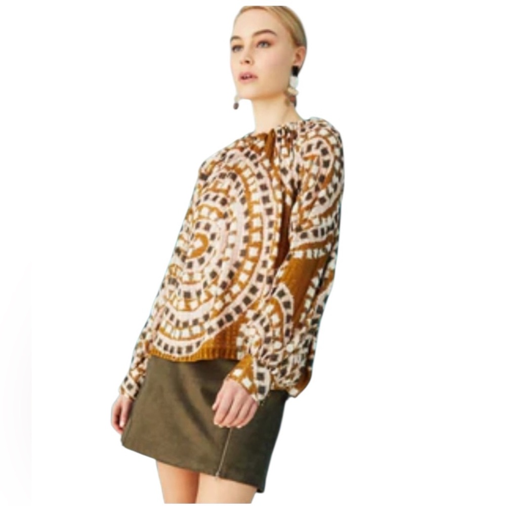 Marie Oliver Jenna Silk Blend Blouse